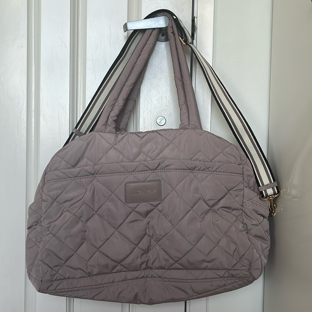 Marc Jacobs Quilted Duffle Dusty Rose